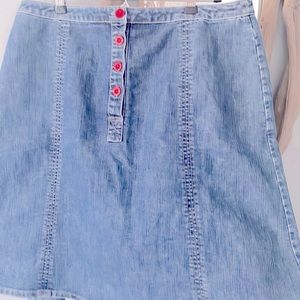 Y2K DKNY Denim Skirt 10